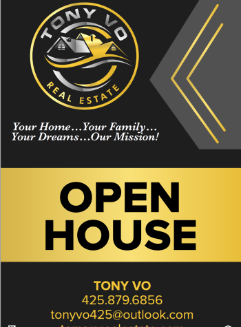Open House Sign